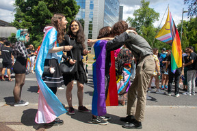 La Pride March dans les rues d’Esch-sur-Alzette, le samedi 9 juillet, a été couronnée de succès. (Photo: Matic Zorman/Maison Moderne)