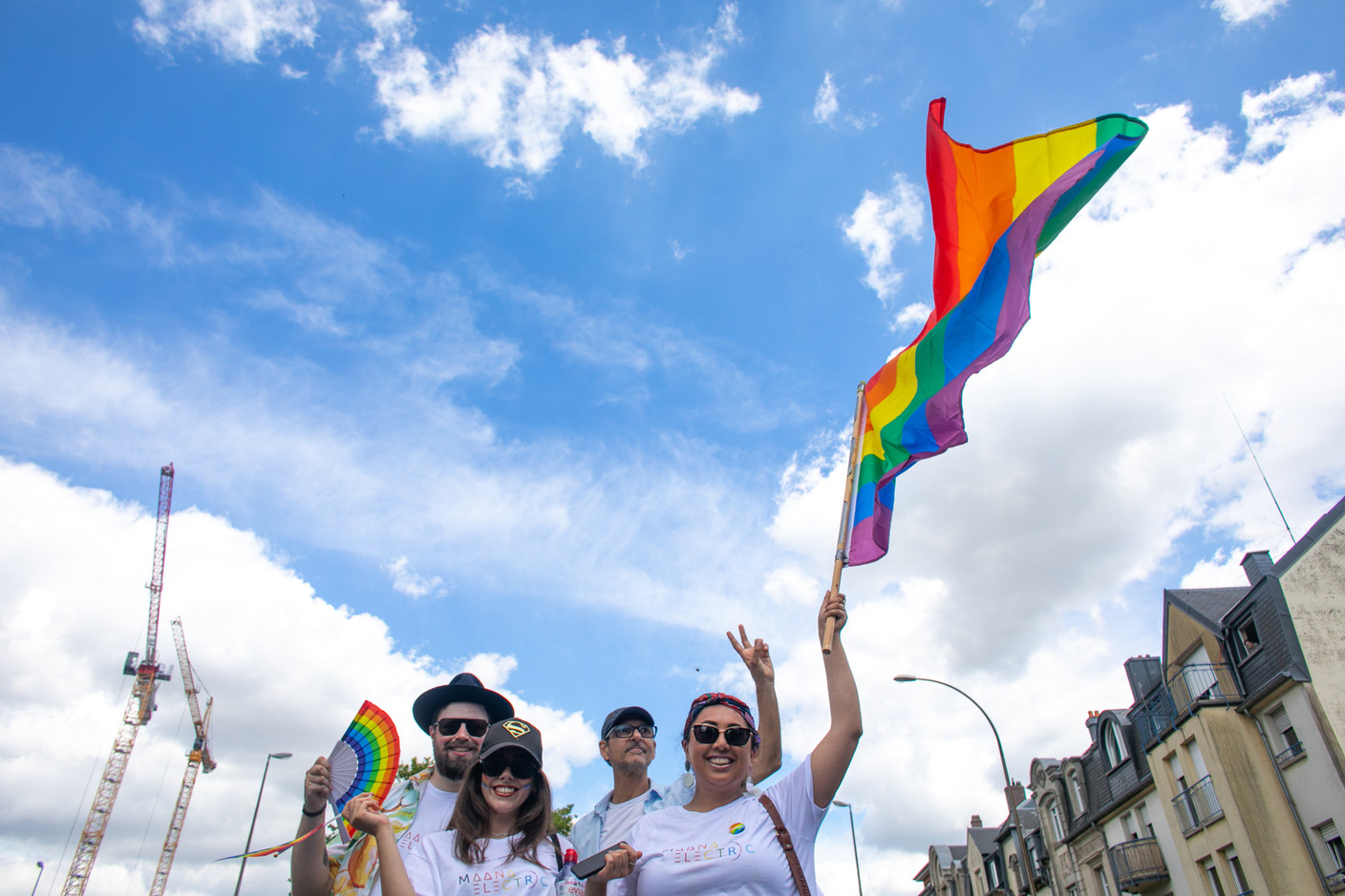La Pride March dans les rues d’Esch-sur-Alzette, le samedi 9 juillet, a été couronnée de succès. (Photo: Matic Zorman/Maison Moderne)
