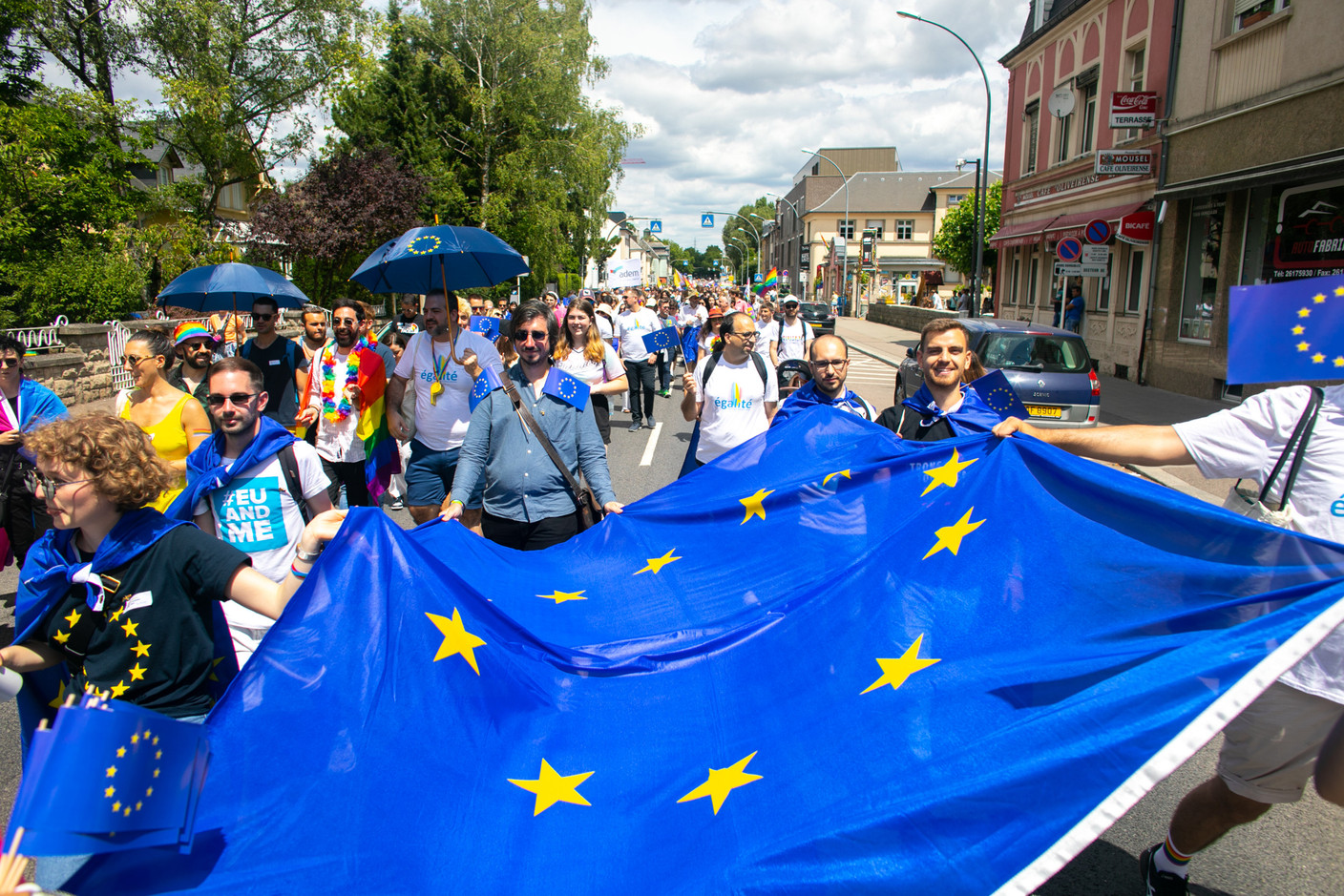 La Pride March dans les rues d’Esch-sur-Alzette, le samedi 9 juillet, a été couronnée de succès. (Photo: Matic Zorman/Maison Moderne)