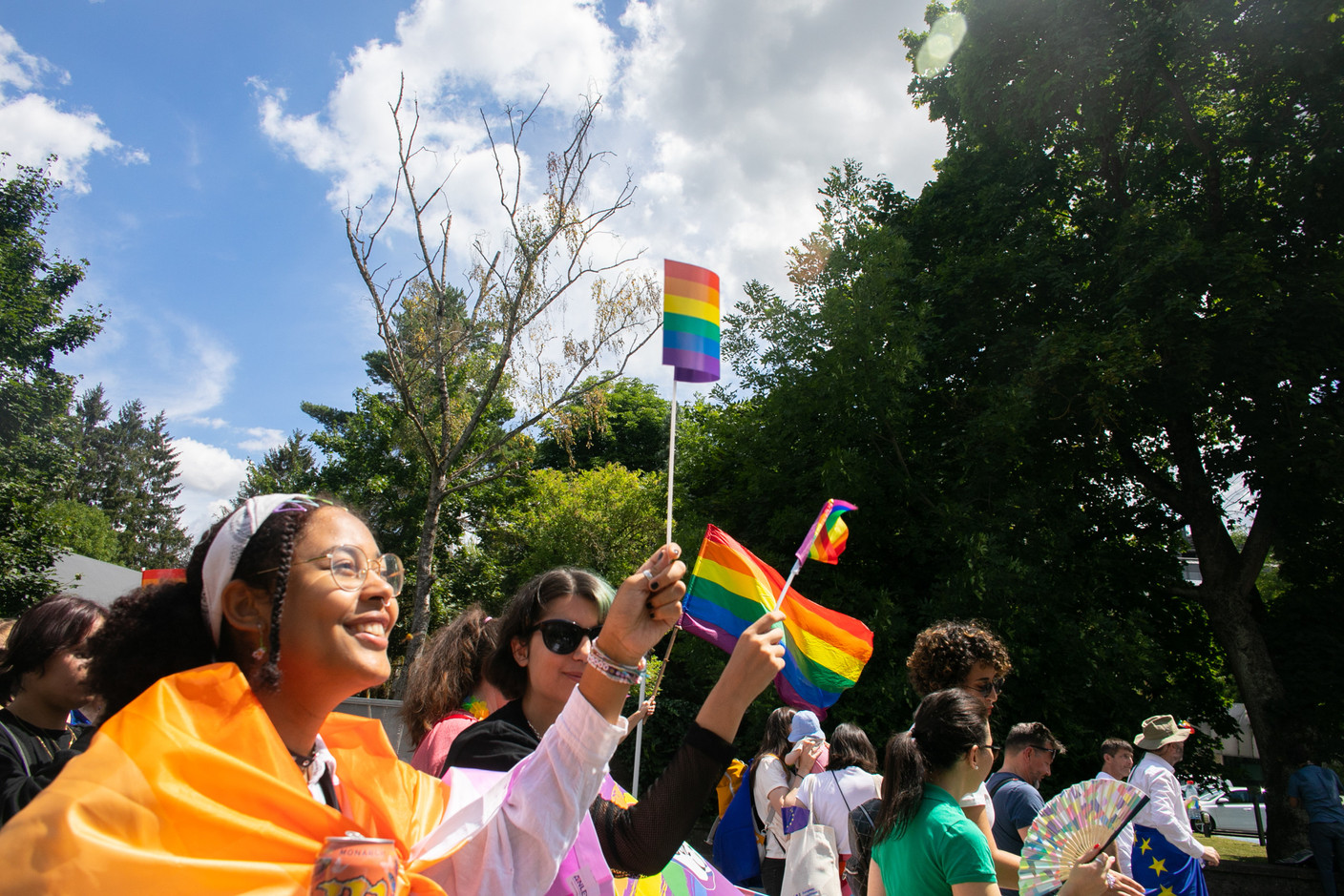 La Pride March dans les rues d’Esch-sur-Alzette, le samedi 9 juillet, a été couronnée de succès. (Photo: Matic Zorman/Maison Moderne)