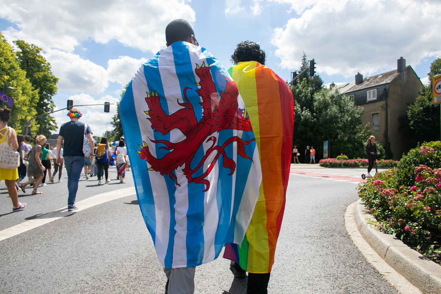 La Pride March dans les rues d’Esch-sur-Alzette, le samedi 9 juillet, a été couronnée de succès. (Photo: Matic Zorman/Maison Moderne)