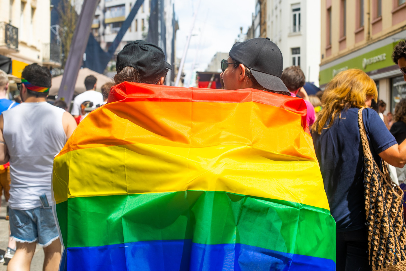 La Pride March dans les rues d’Esch-sur-Alzette, le samedi 9 juillet, a été couronnée de succès. (Photo: Matic Zorman/Maison Moderne)