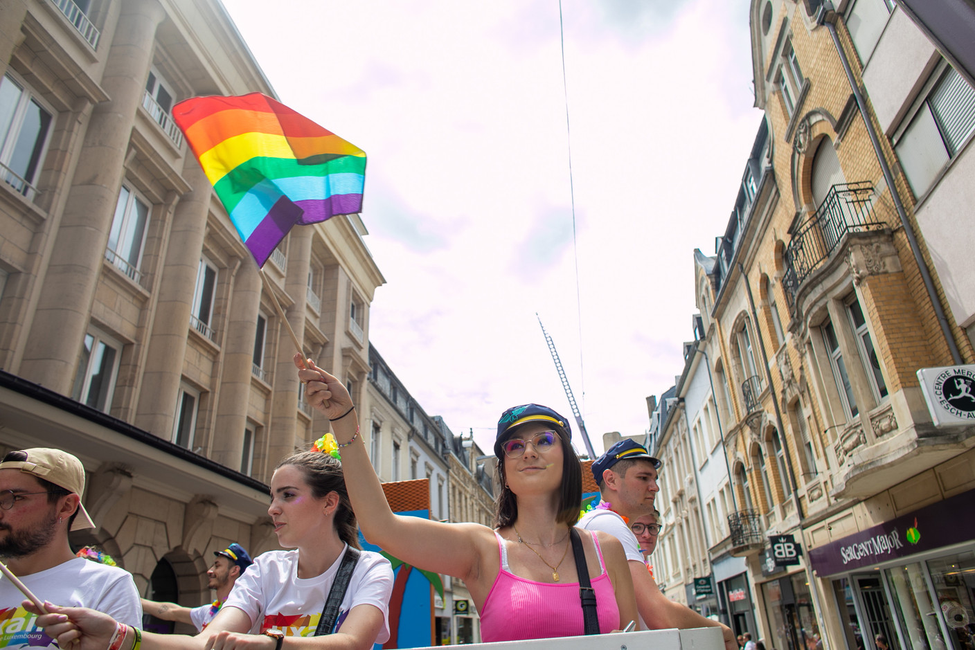 La Pride March dans les rues d’Esch-sur-Alzette, le samedi 9 juillet, a été couronnée de succès. (Photo: Matic Zorman/Maison Moderne)