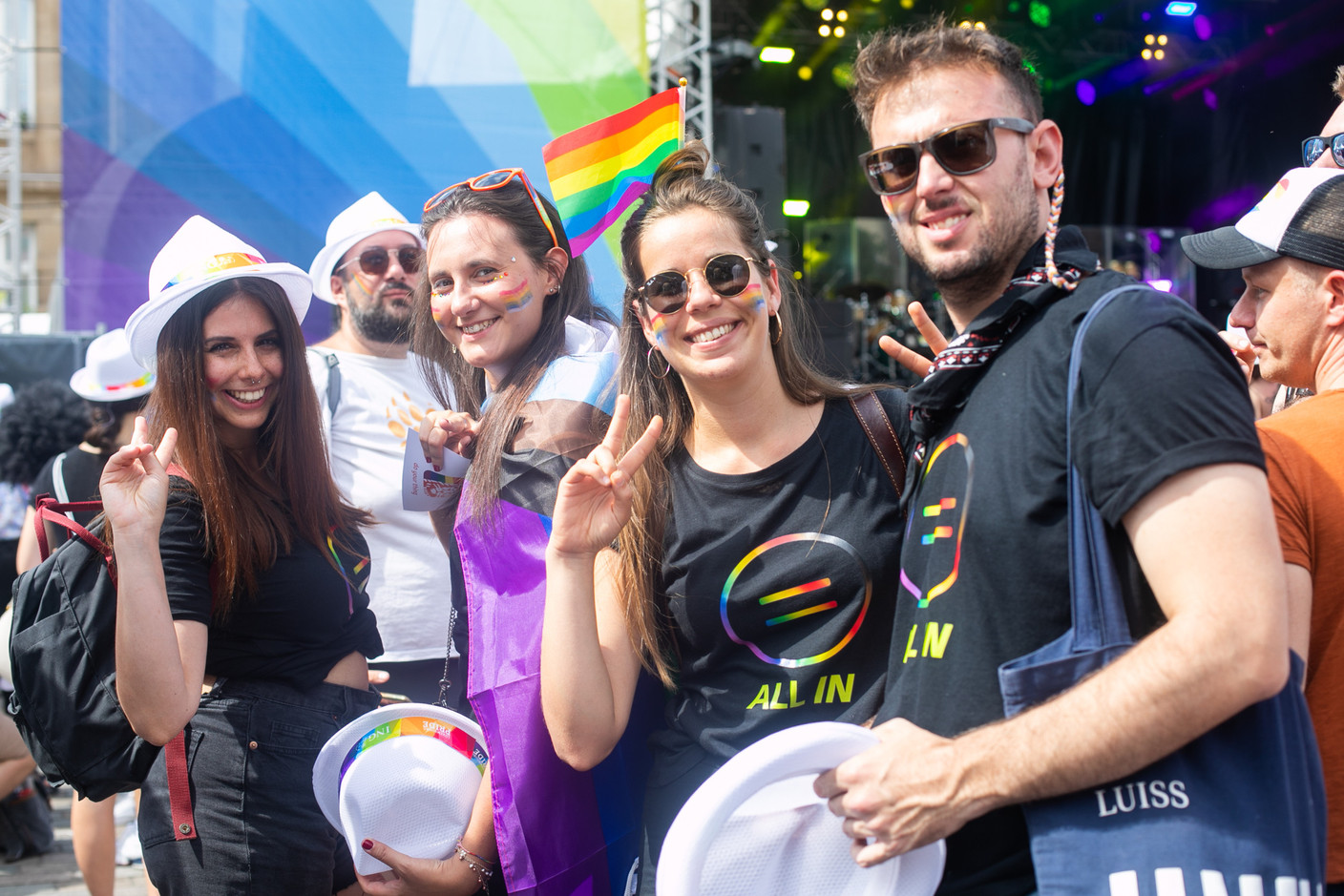 La Pride March dans les rues d’Esch-sur-Alzette, le samedi 9 juillet, a été couronnée de succès. (Photo: Matic Zorman/Maison Moderne)