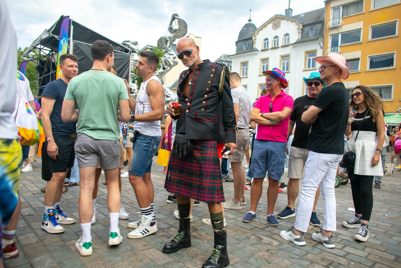 La Pride March dans les rues d’Esch-sur-Alzette, le samedi 9 juillet, a été couronnée de succès. (Photo: Matic Zorman/Maison Moderne)