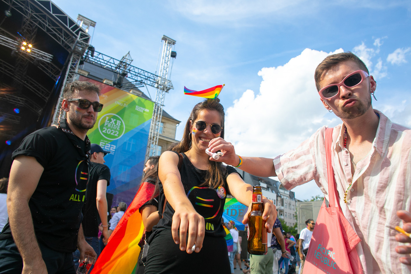 La Pride March dans les rues d’Esch-sur-Alzette, le samedi 9 juillet, a été couronnée de succès. (Photo: Matic Zorman/Maison Moderne)