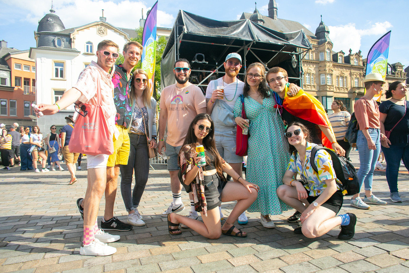 La Pride March dans les rues d’Esch-sur-Alzette, le samedi 9 juillet, a été couronnée de succès. (Photo: Matic Zorman/Maison Moderne)