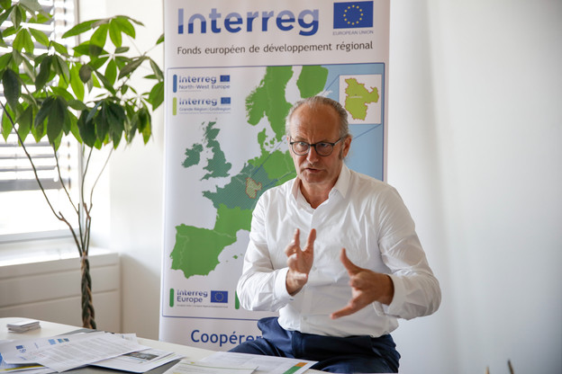 «L’UE ne doit pas être seulement une machine qui légifère, elle doit aussi faciliter la vie des Européens», explique Claude Turmes, au sujet du programme Interreg. (Photo: Romain Gamba / Maison Moderne)