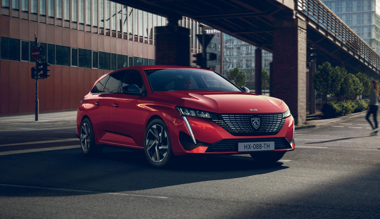 Nouveau véhicule break Peugeot 308 SW. (Photo: Peugeot)