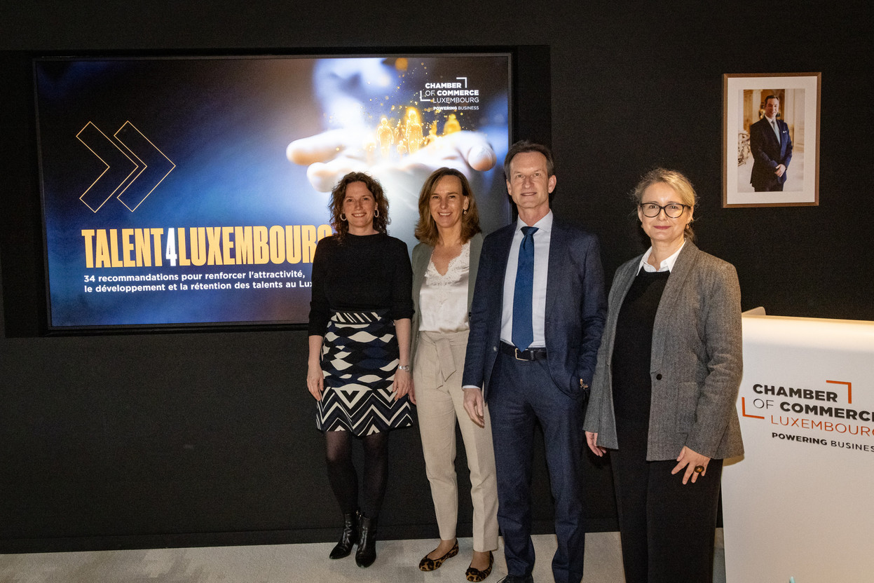 The Chamber of Commerce has presented 34 “concrete” recommendations, based around six strategic directions to strengthen the attractiveness, development and retention of talent in Luxembourg. (Photo: Michel Zavagno/Blitz Agency)