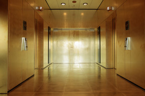 Le 27 e étage de la 3 e tour offre un accueil saisissant. ((Photo: Matic Zorman/Archives Maison Moderne))