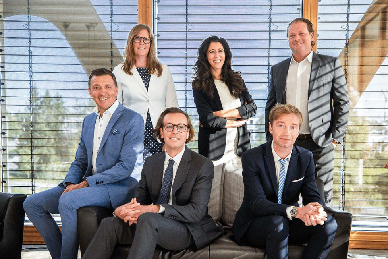 Chez KPMG Luxembourg, Paul Potocki, Stephanie Zedda, Maxime Eglizot et Nicolas Willemin sont nommés associés. Ulrike Menn est, elle, promue managing director.   (Photo: KPMG)