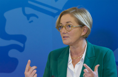 La ministre de la Santé Paulette Lenert n’entend pas céder à la panique. (Photo: SIP/Jean-Christophe Verhaegen)