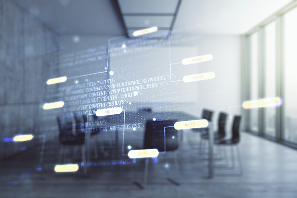 Dans plus de neuf cas sur dix, l’utilisation de l’intelligence artificielle est à vocation interne. (Photo: Shutterstock)