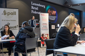 Suite à des échanges avec la Confédération luxembourgeoise du commerce (CLC), l’Adem a organisé un Jobday dédié au secteur de la vente au détail (retail).  (Photo: Romain Gamba/Maison Moderne)