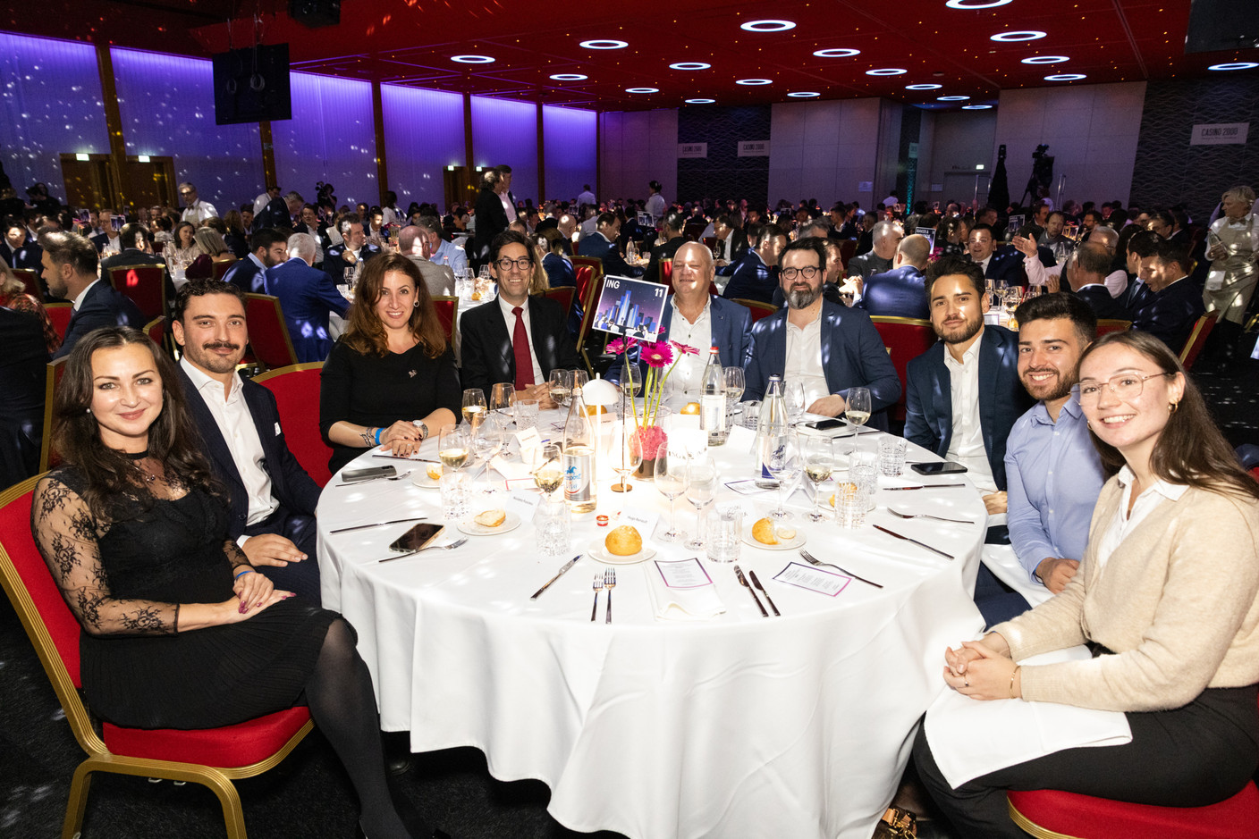 Nicoleta Puscasu (JLL), Vincent Loeillet (CBRE), Marianne Cariers (ING), Marc Mehlen (Clifford Chance), Arie Hubers (ING), Hugo Renault (Praemiareim), Lucas Azenha (ING) and Manon Boudra (CBRE). Photos: Eva Krins/Maison Moderne