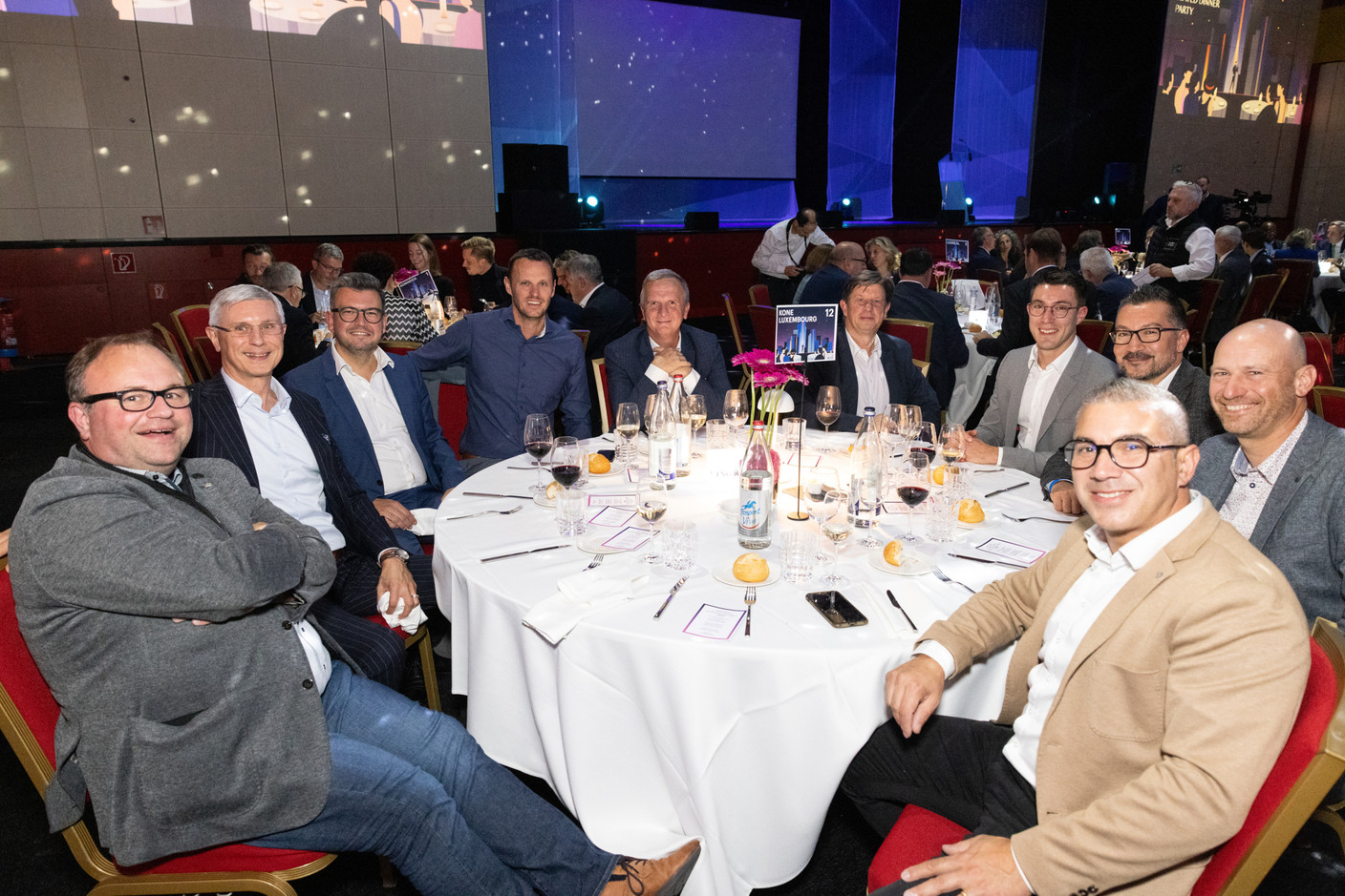 Michael Baiwir (Felgen), Nicolas Tarnus (Tracol), David Vanderelst (Kone), Fabrice Bayot (CES), Jean-Christophe Vaussier (Kone), Enrick Exposito (Managea) and Haydar Samut (Eaglestone). Photos: Eva Krins/Maison Moderne