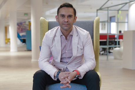 Nasir Zubairi, CEO de la Lhoft. (Photo: Romain Gamba/Archives Paperjam)