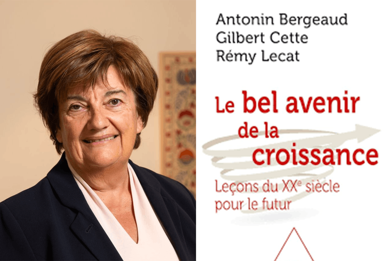 Michèle Detaille: “Growth has slowed, but the digital revolution offers immense potential. To take advantage of it, we need modern institutions, widespread dissemination of innovation and policies that promote productivity, education and sustainability.” (Photomontage: Paperjam)