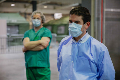 Le nombre de patients en soins intensifs et celui des décès demeurent inchangés. (Photo: Romain Gamba/Maison Moderne)
