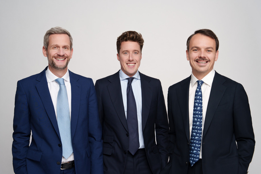 Founded by Charles Heisbourg (centre), joined by Bob Calmes (left) and Charles Duro (right), 55Legal aims to establish a model on a human scale but with qualitative ambitions as high as those of the major law firms. (Photo: 55Legal)