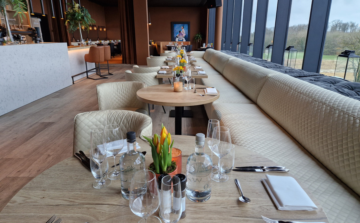Le buffet du brunch se trouve au premier étage de l’hôtel. (Photo: Hôtel Van der Valk Luxembourg-Arlon)