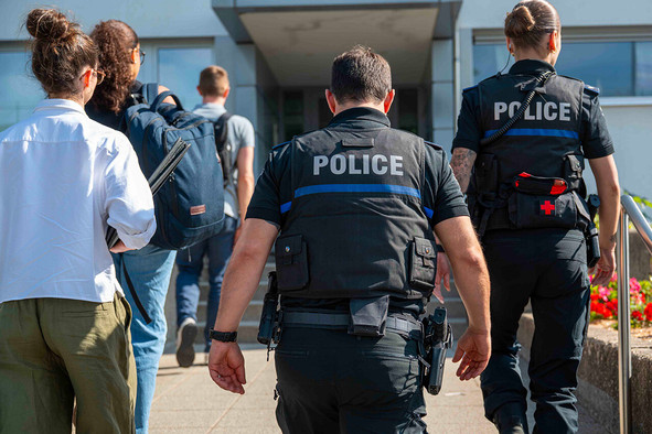 The ‘Ecofin Action Days’ operations carried out in the two judicial districts have now concluded. The inspections resulted in fines being issued to 73 organisations, with 100 offences recorded. (Photo: Police grand-ducale)