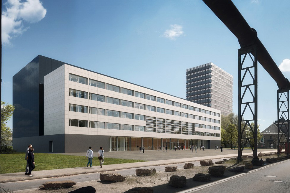 Le futur bâtiment des Archives nationales de Luxembourg sortira de terre d’ici à la fin 2024. (Photo: Bureau d’architecture Paul Bretz)