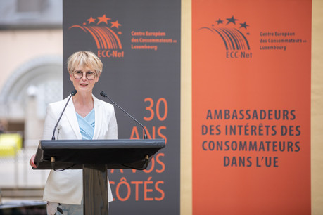 L’année dernière, Karin Basenach, directrice du Centre européen des consommateurs, a fêté les 30 ans du CEC Luxembourg. (Photo: Romain Gamba/Maison Moderne/Archives)