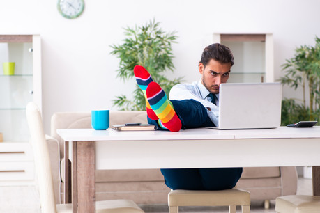 Il est important de s’isoler pour éviter les interruptions lorsque l’on travaille depuis la maison. (Photo: Shutterstock)