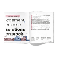 The magazine features solutions to Luxembourg’s housing crisis. Photo: Maison Moderne