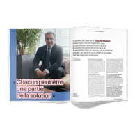 An interview with housing minister Claude Meisch (DP) is featured in Paperjam. Photo: Edouard Olszewski