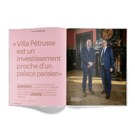 François Pauly and Pit Hentgen talk about the bold investment around Villa Pétrusse. Photo: Nader Ghavami