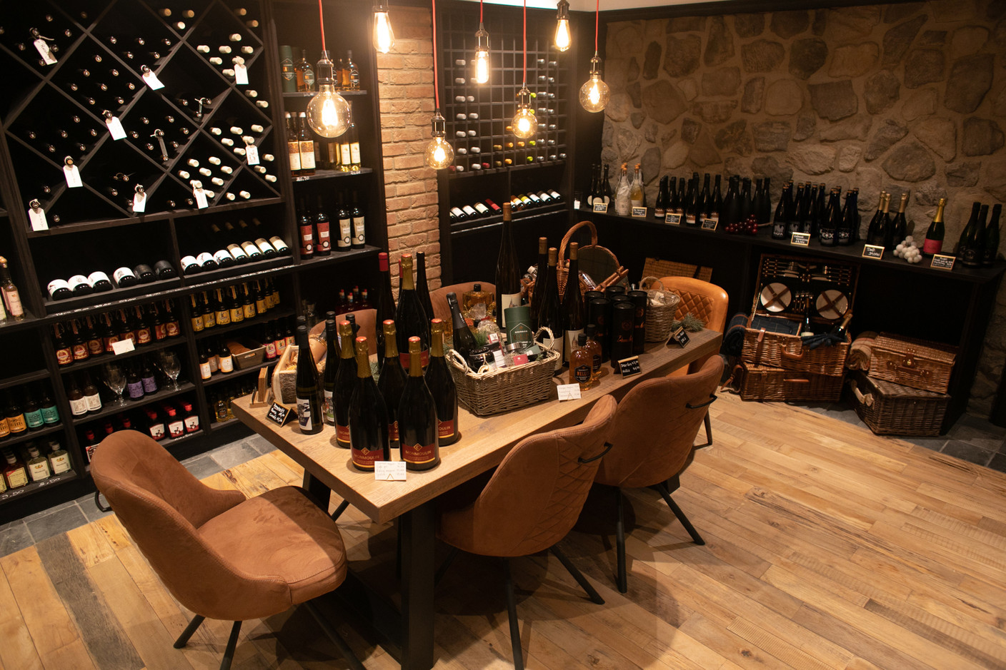 La cave à vins très chic de Wanderscheid. (Photo: Matic Zorman/Maison Moderne)