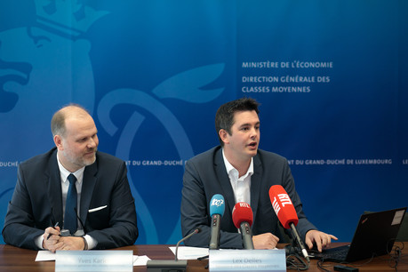 Le ministre des Classes moyennes, Lex Delles, se réjouissait, au vu du nombre croissant de demandes d’autorisation d’établissement, de ce que le Luxembourg «joue un rôle de moteur économique de la Grande Région». (Photo: Matic Zorman)