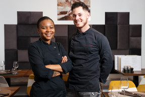 Your palate will be delighted by Marie Doumba's ideas.  Eva Krins (Maison Moderne)