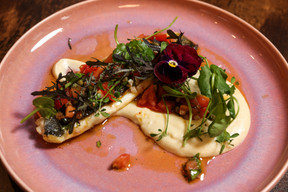 Your palate will be delighted by Marie Doumba's ideas.  Eva Krins (Maison Moderne)