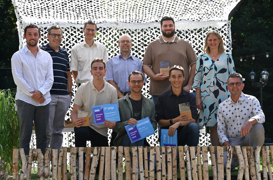The Schroeder Award 2025 honours the best student engineering projects, combining innovation, sustainability, and academic excellence. Photo: Schroeder & Associés