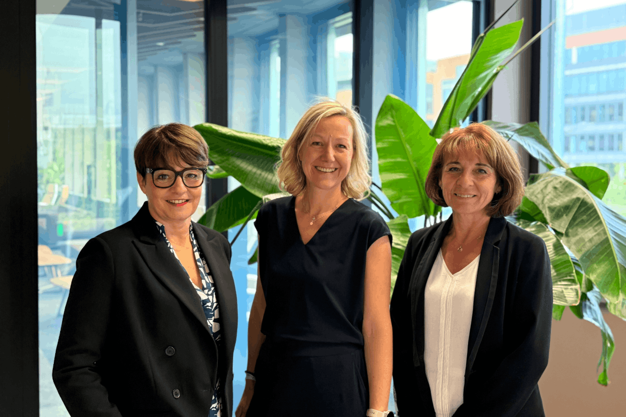 Carole Houpert, director learning and development at Arendt, Séverine Barbette, founder of Highlight Consulting and Catherine Rasseneur, internal coaching at Arendt. (Photo: Highlight Consulting)