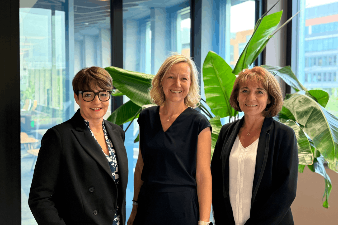 Carole Houpert, director learning and development at Arendt, Séverine Barbette, founder of Highlight Consulting and Catherine Rasseneur, internal coaching at Arendt. (Photo: Highlight Consulting)