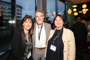 Anne Molinari (Anne Molinari Avocat), Olivier Noblot (Institut International de Recherche & Développement Humain) et Laure-Anne Bai-Mathis (Étude Bai-Mathis). (Photo: Marie Russillo/Maison Moderne)