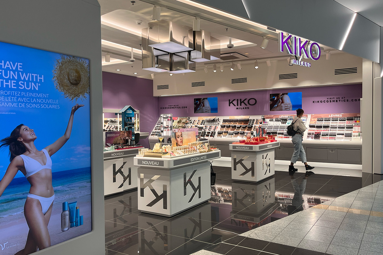 The country’s third Kiko shop opened at Belval Plaza just before the summer.  Photo: Paperjam
