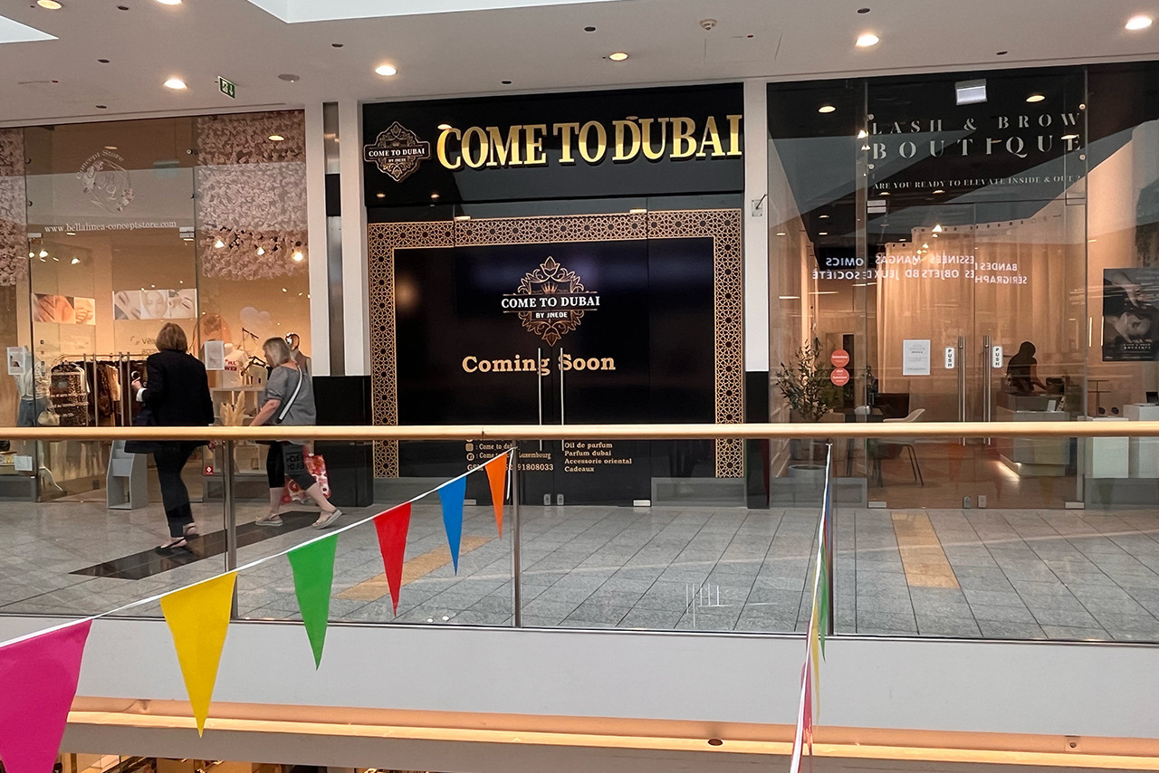 Come to Dubai is an oriental perfumery.  Photo: Paperjam