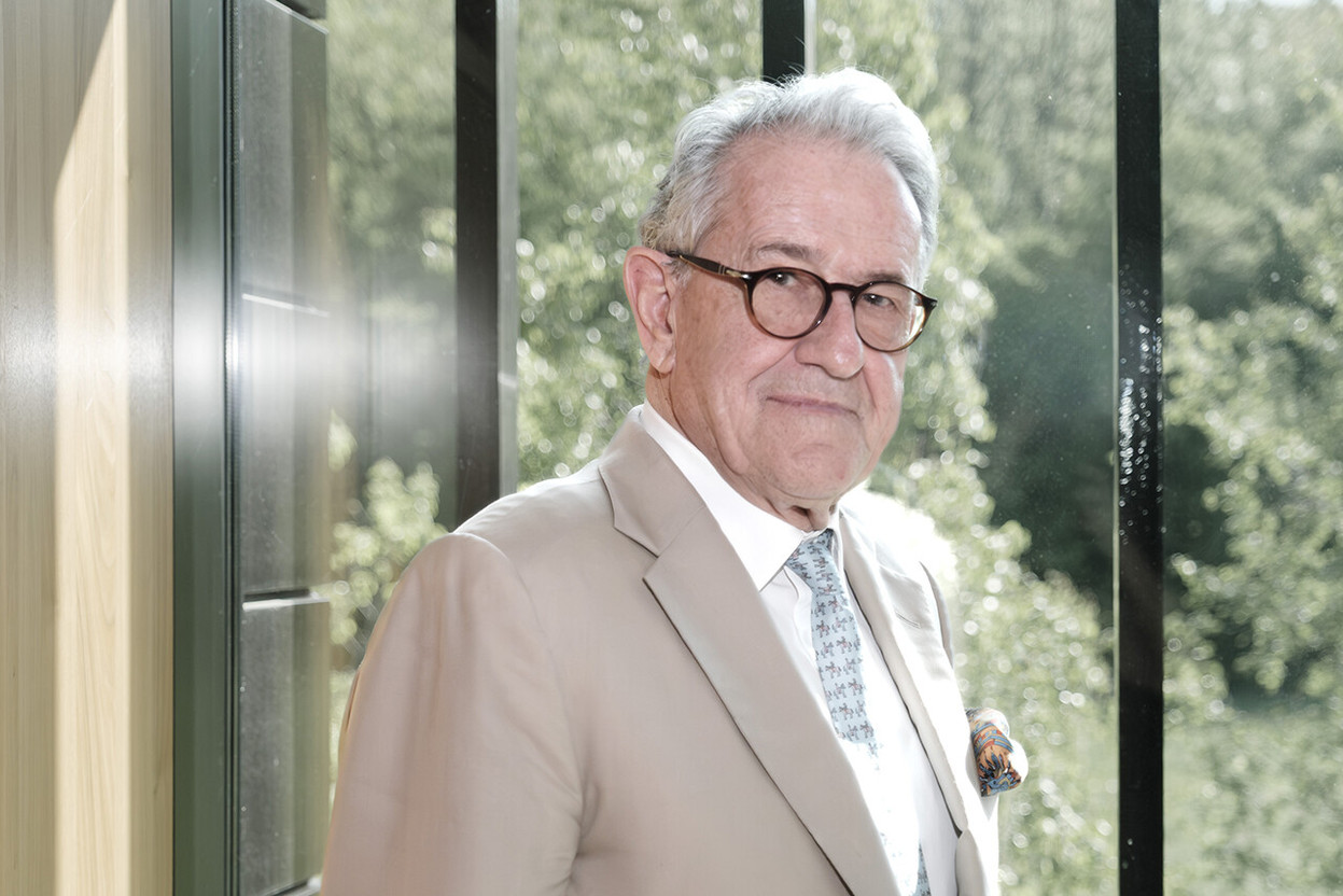 François Tesch spent 43 years at the helm of the Foyer Group. (Photo: Jan Hanrion/Paperjam)