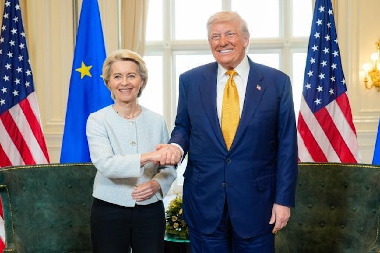 Behind the smiling façade between Ursula von der Leyen and Donald Trump, many details still need to be worked out. Photo: European Commission