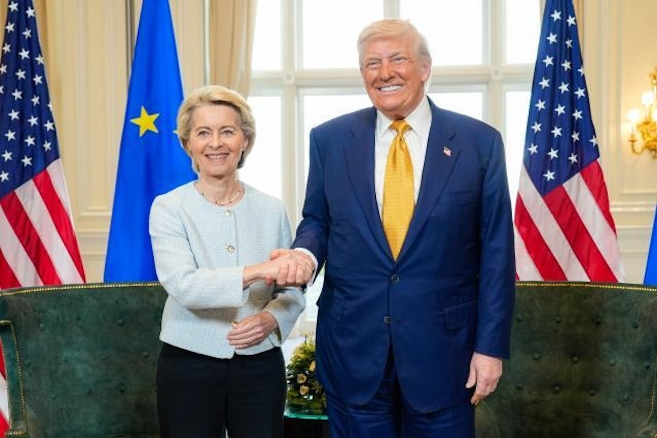 Behind the smiling façade between Ursula von der Leyen and Donald Trump, many details still need to be worked out. Photo: European Commission