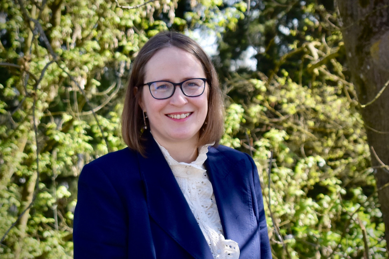 Ieva Freija-Peccati is the president of the Luxembourg-Latvia Association. Photo: Maison Moderne
