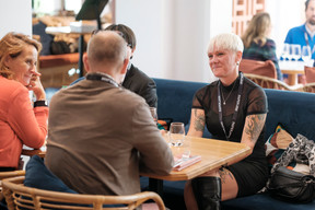 Sandra Biava (Adecco). (Photo: Jan Hanrion/Paperjam)