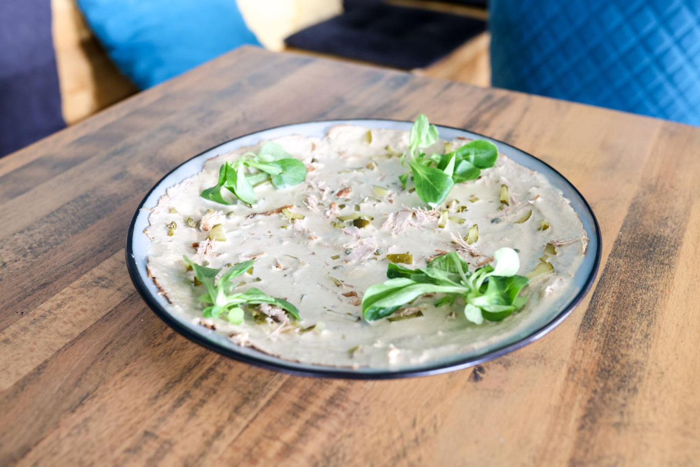 a delightfully summery  vitello tonnato Marie Russillo (Maison Moderne)