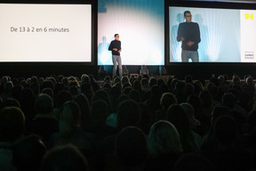 Olivier Cano (Brunswick Group Paris) was one of the 10 speakers at the Generation Z 10×6 event on Tuesday 28 November 2023. Photo: Marie Russillo / Maison Moderne
